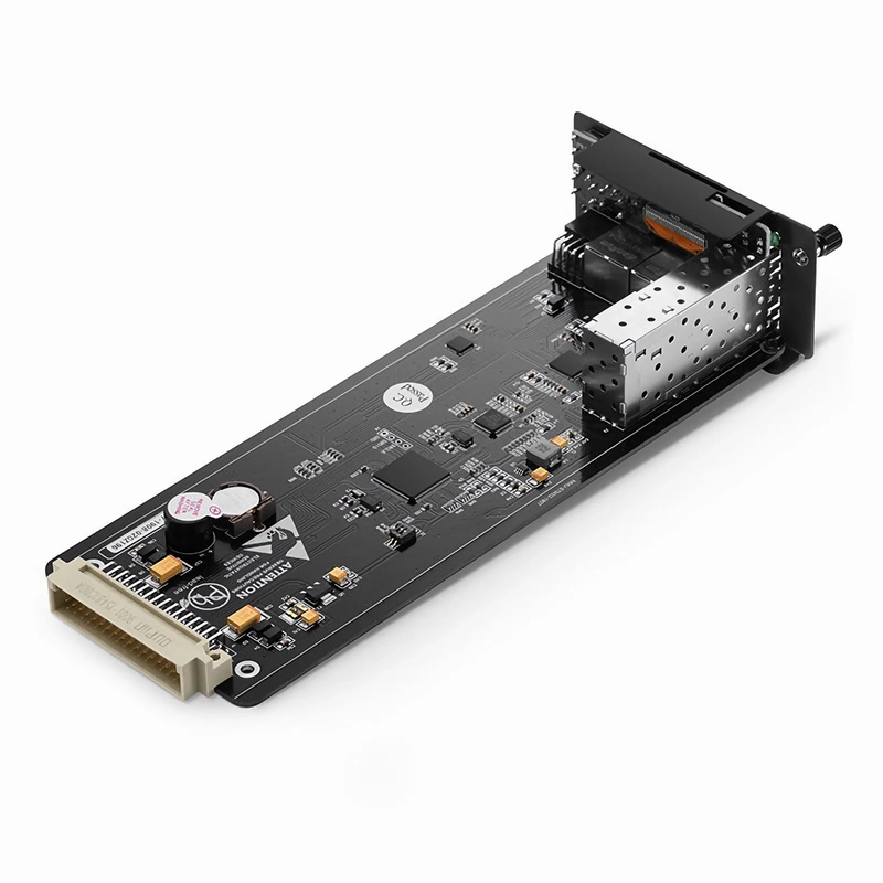 FyberOptix FMT-MNG-S, Network Management Unit for FMT 1U, 2U and 4U Managed Chassis, , 2 x 100Base-X SFP Ports, 2 x 10/100Base-T RJ45 Ports