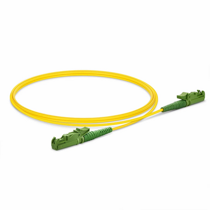 FyberOptix 1m (3ft) Fiber Patch Cable, 1 Fiber, LSH APC Simplex to LSH APC Simplex, Single Mode (OS2), LSZH, 2.0mm, Tight-Buffered, Yellow
