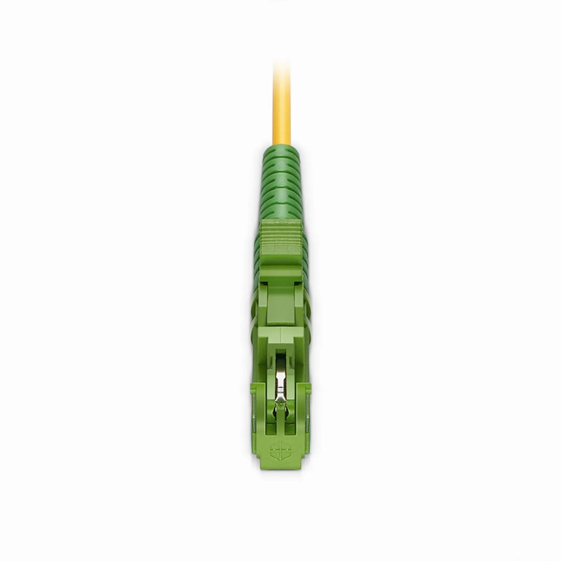 FyberOptix 1m (3ft) Fiber Patch Cable, 1 Fiber, LSH APC Simplex to LSH APC Simplex, Single Mode (OS2), LSZH, 2.0mm, Tight-Buffered, Yellow