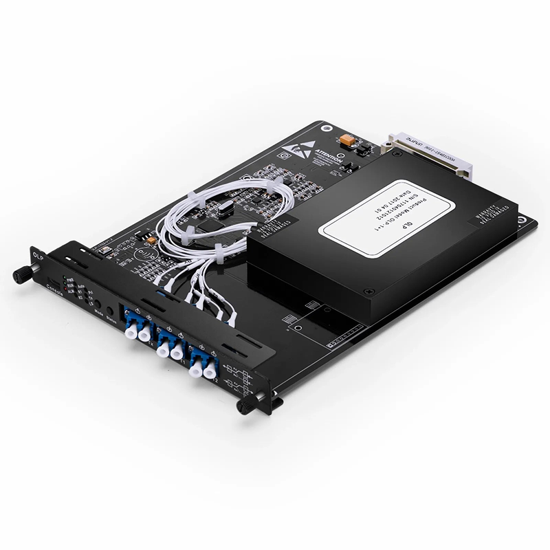 FyberOptix FMT-OLP2, 1+1 Optical Line Protection Switch for FMT Managed Chassis