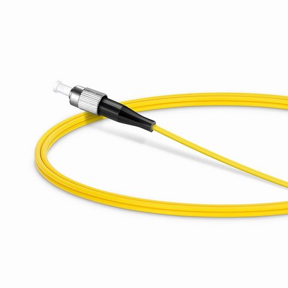 FyberOptix 1m (3ft) Fiber Patch Cable, 1 Fiber, FC UPC Simplex to FC UPC Simplex, Single Mode (OS2), Riser (OFNR), 2.0mm, Tight-Buffered, Yellow
