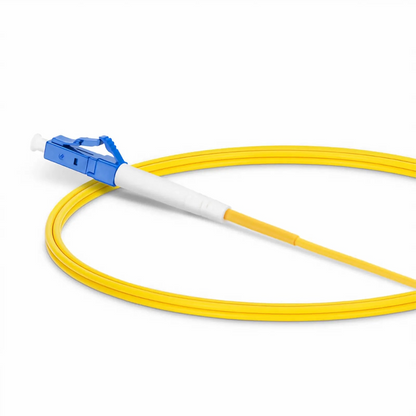 FyberOptix 1m (3ft) Fiber Patch Cable, 1 Fiber, LC UPC Simplex to FC APC Simplex, Single Mode (OS2), Riser (OFNR), 2.0mm, Tight-Buffered, Yellow