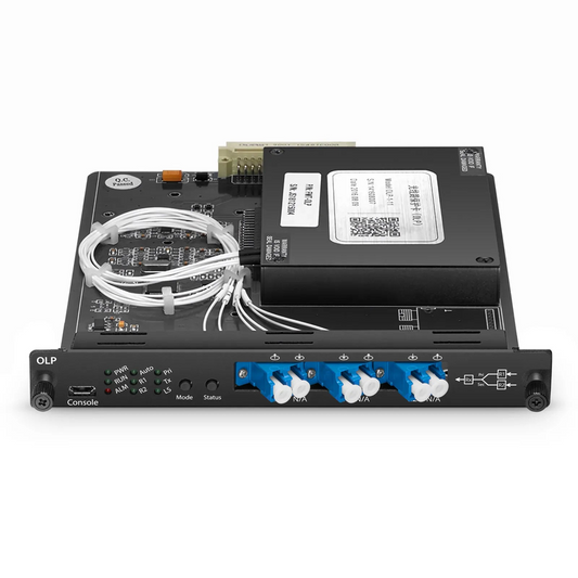 FyberOptix Customized 1+1 BIDI Optical Line Protection Switch (OLP) for FMT Managed Chassis