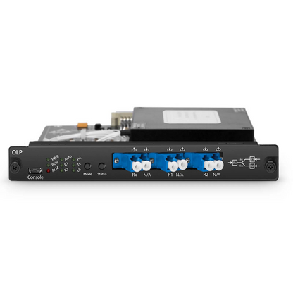 FyberOptix Customized 1+1 BIDI Optical Line Protection Switch (OLP) for FMT Managed Chassis
