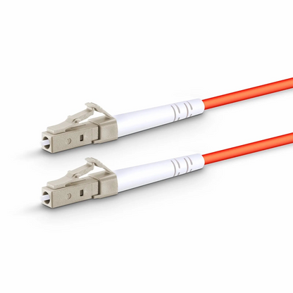 FyberOptix 5m (16ft) Fiber Patch Cable, 1 Fiber, G.651, LC UPC Simplex to LC UPC Simplex, Multimode (OM1), Riser (OFNR), 2.0mm, Tight-Buffered, Orange
