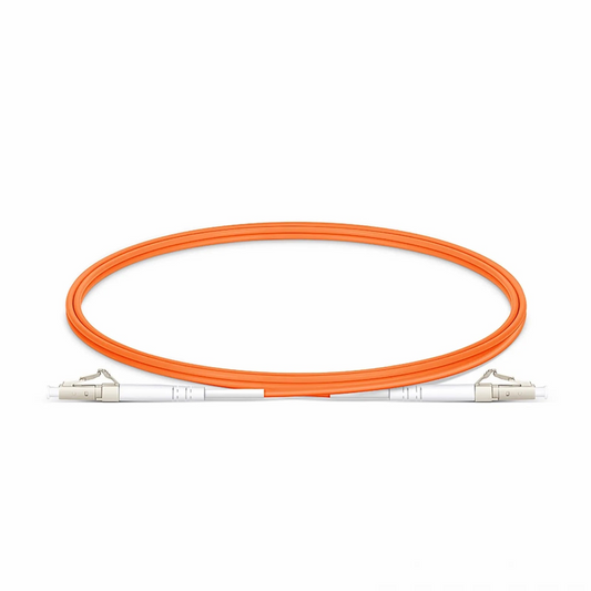 FyberOptix 1m (3ft) Fiber Patch Cable, 1 Fiber, G.651, LC UPC Simplex to LC UPC Simplex, Multimode (OM1), Riser (OFNR), 2.0mm, Tight-Buffered, Orange
