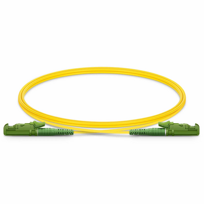 FyberOptix 1m (3ft) Fiber Patch Cable, 1 Fiber, LSH APC Simplex to LSH APC Simplex, Single Mode (OS2), LSZH, 2.0mm, Tight-Buffered, Yellow