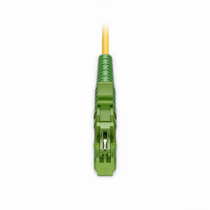 FyberOptix 1m (3ft) Fiber Patch Cable, 1 Fiber, LSH APC Simplex to LSH APC Simplex, Single Mode (OS2), LSZH, 2.0mm, Tight-Buffered, Yellow