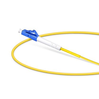 FyberOptix 0.5m (1.6ft) Fiber Patch Cable, 1 Fiber, LC UPC Simplex to SC APC Simplex, Single Mode (OS2), Riser (OFNR), 2.0mm, Tight-Buffered, Yellow