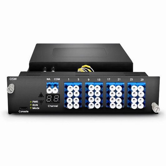 FyberOptix Customized 1 x 16 Multi-Channel MEMS Optical Switches with Adjustable Channels Control for FMT Managed Chassis