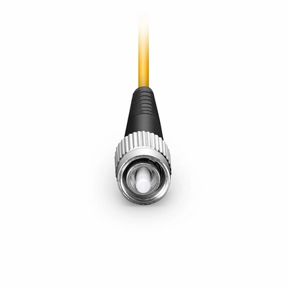 FyberOptix 1m (3ft) Fiber Patch Cable, 1 Fiber, FC UPC Simplex to FC UPC Simplex, Single Mode (OS2), Riser (OFNR), 2.0mm, Tight-Buffered, Yellow