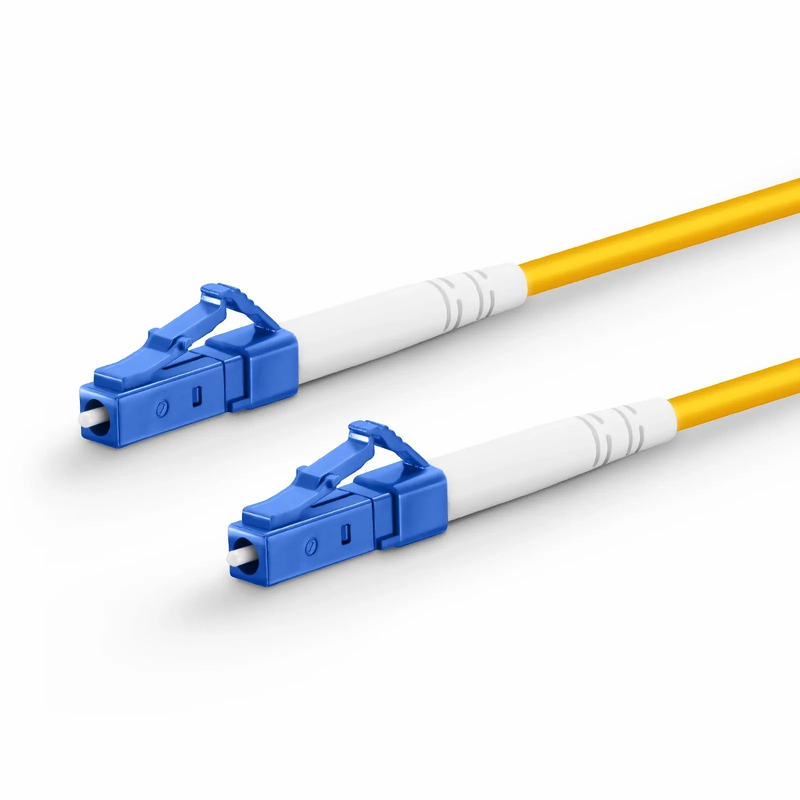 FyberOptix 1m (3ft) Fiber Patch Cable, 1 Fiber, LC UPC Simplex to LC UPC Simplex, Single Mode (OS2), Riser (OFNR), 2.0mm, Tight-Buffered, Yellow