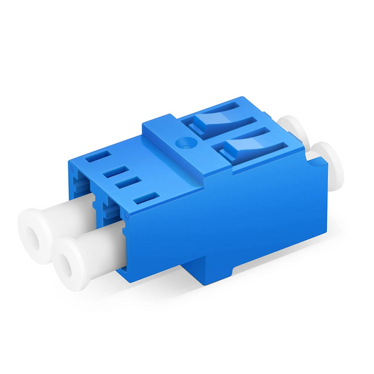 FyberOptix LC/UPC to LC/UPC Duplex OS2 Single Mode Fiber Optic Adapter/Coupler without Flange