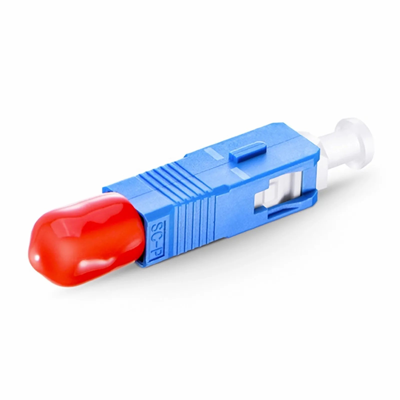 FyberOptix ST/UPC Female to SC/UPC Male Simplex OS2 Single Mode Fiber Optic Adapter/Coupler without Flange