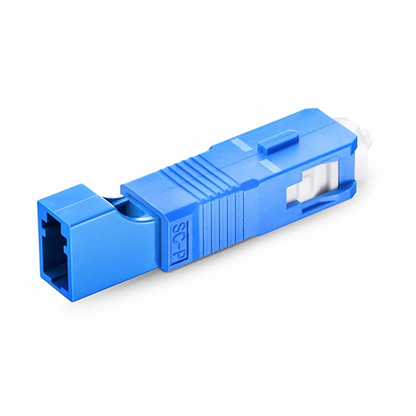 FyberOptix LC/UPC Female to SC/UPC Male Simplex OS2 Single Mode Fiber Optic Adapter/Coupler without Flange