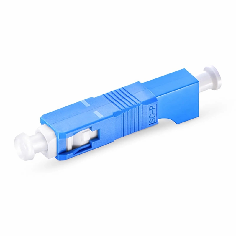 FyberOptix LC/UPC Female to SC/UPC Male Simplex OS2 Single Mode Fiber Optic Adapter/Coupler without Flange