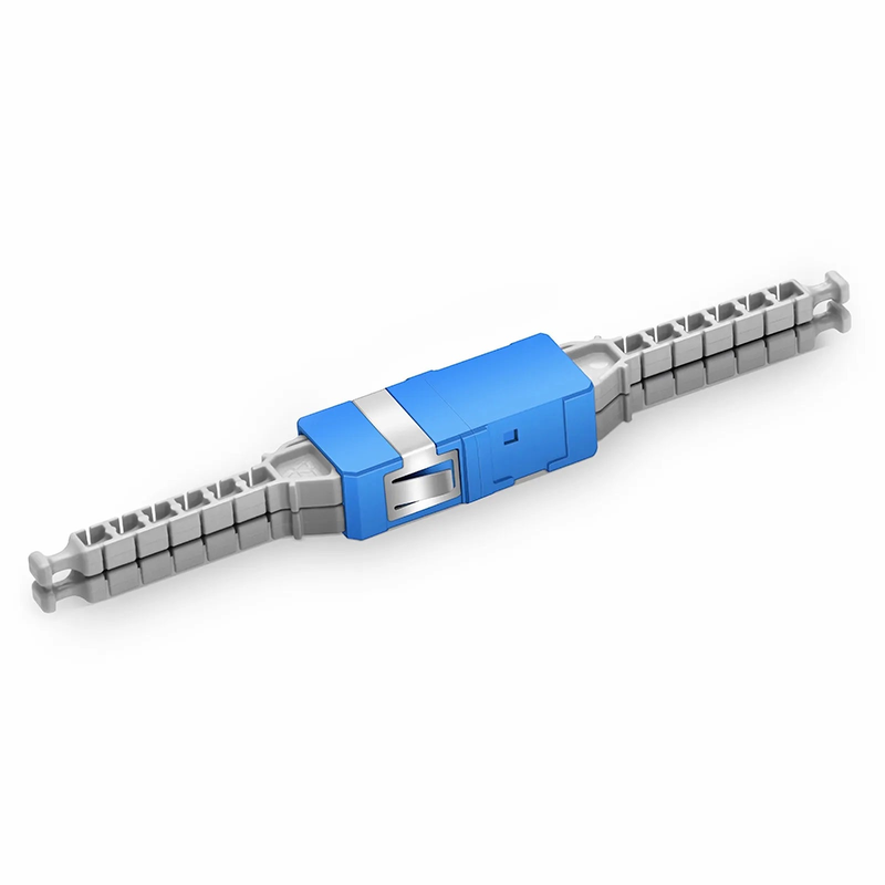 FyberOptix MDC/UPC to MDC/UPC 2-Port OS2 Single Mode Plastic Fiber Optic Adapter/Coupler without Flange