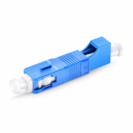 FyberOptix LC/UPC Female to SC/UPC Male Simplex OS2 Single Mode Fiber Optic Adapter/Coupler without Flange