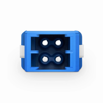 FyberOptix MDC/UPC to MDC/UPC 2-Port OS2 Single Mode Plastic Fiber Optic Adapter/Coupler without Flange