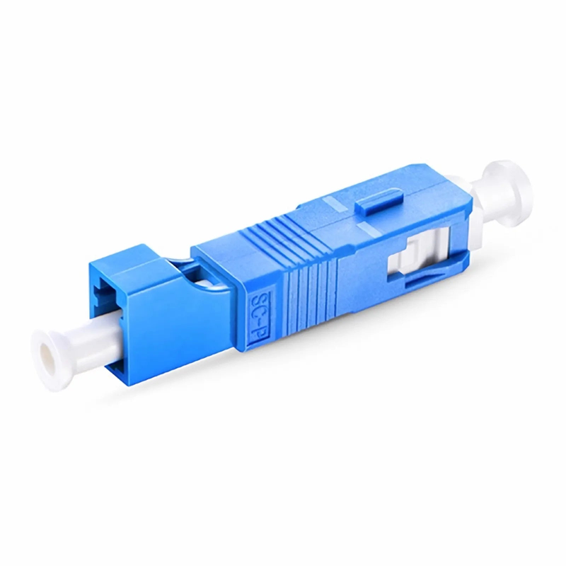 FyberOptix LC/UPC Female to SC/UPC Male Simplex OS2 Single Mode Fiber Optic Adapter/Coupler without Flange