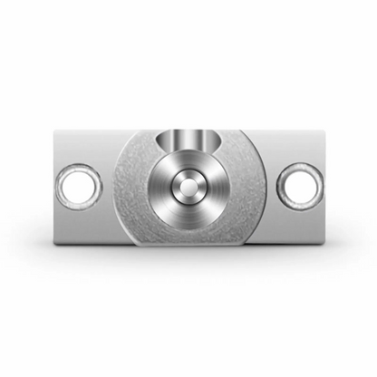 FyberOptix ST/UPC Female to LC/UPC Female Hybrid Simplex Single Mode/Multimode Metal Fiber Optic Adapter/Coupler with Flange