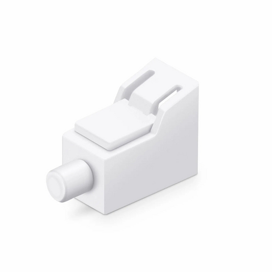 FyberOptix Universal Dust Cap for 1.25mm Ferrules Fits LC, White Color (100pcs/pack)
