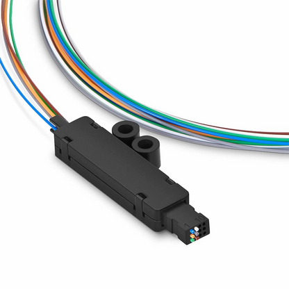 FyberOptix 6 Fibers Color-coded Fan-out Kit, for Flat Ribbon Cables, 1.2m (3.94ft) Tubing Length