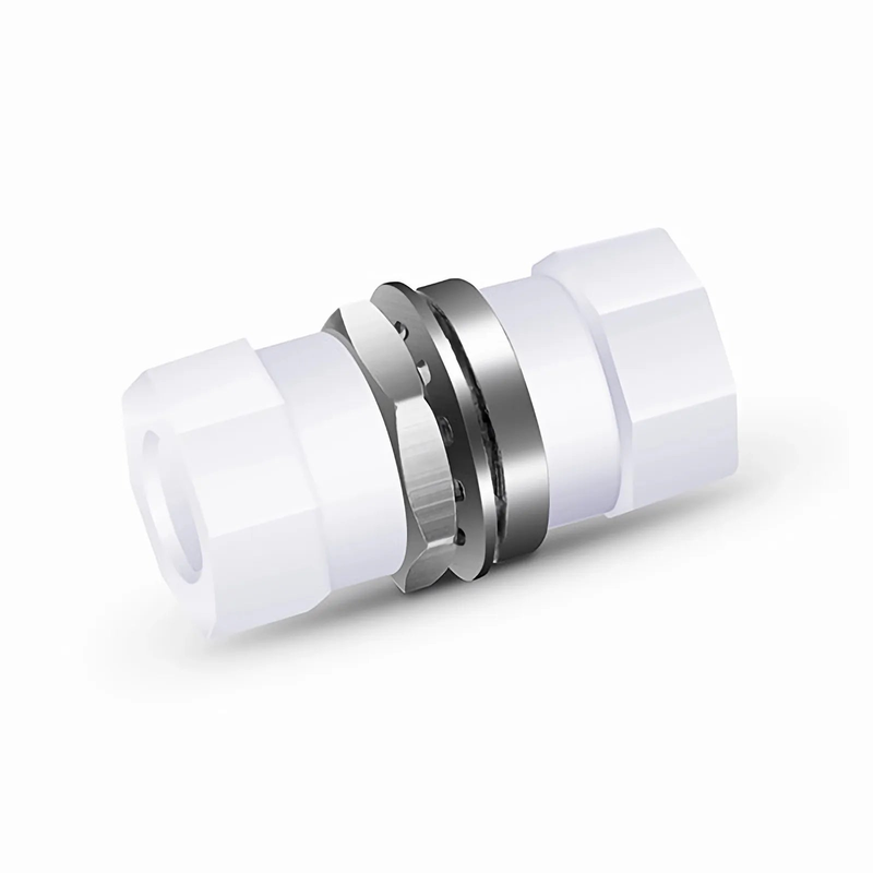 FyberOptix FC/UPC to FC/UPC Simplex Single Mode/Multimode Metal Small D Fiber Optic Adapter/Coupler without Flange (10pcs/pack)