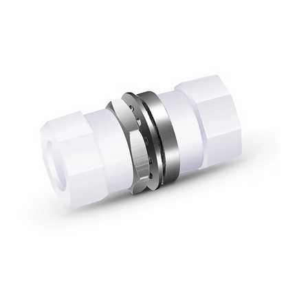 FyberOptix FC/UPC to FC/UPC Simplex Single Mode/Multimode Metal Small D Fiber Optic Adapter/Coupler without Flange (10pcs/pack)