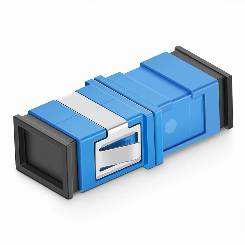 FyberOptix SC/UPC to SC/UPC Simplex OS2 Single Mode Fiber Optic Adapter/Coupler without Flange (10pcs/Pack)
