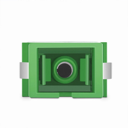 FyberOptix SC/APC to SC/APC Simplex OS2 Single Mode Fiber Optic Adapter/Coupler (10pcs/Pack)