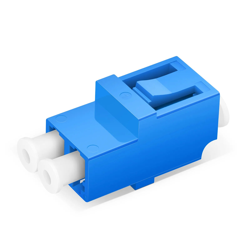 FyberOptix LC/UPC to LC/UPC Duplex OS2 Single Mode Fiber Optic Adapter/Coupler without Flange