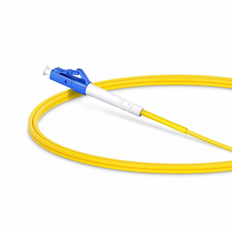 FyberOptix 1m (3ft) LC to LC UPC Simplex OS2 Single Mode Fiber Optic Testing Cable with 15 dB Attenuator