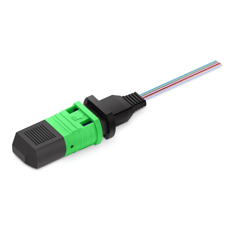 FyberOptix MPO (Female) OS1/OS2 Single Mode Field Assembly Splice-on Connector, Flat Ribbon