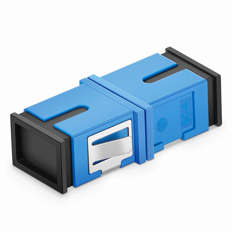 FyberOptix SC/UPC to SC/UPC Simplex OS2 Single Mode Fiber Optic Adapter/Coupler without Flange (10pcs/Pack)