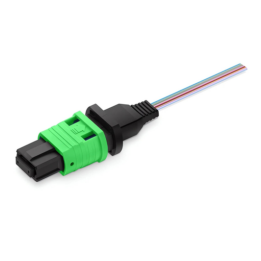 FyberOptix MPO (Female) OS1/OS2 Single Mode Field Assembly Splice-on Connector, Flat Ribbon