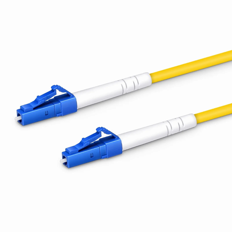 FyberOptix 1m (3ft) LC to LC UPC Simplex OS2 Single Mode Fiber Optic Testing Cable with 10 dB Attenuator