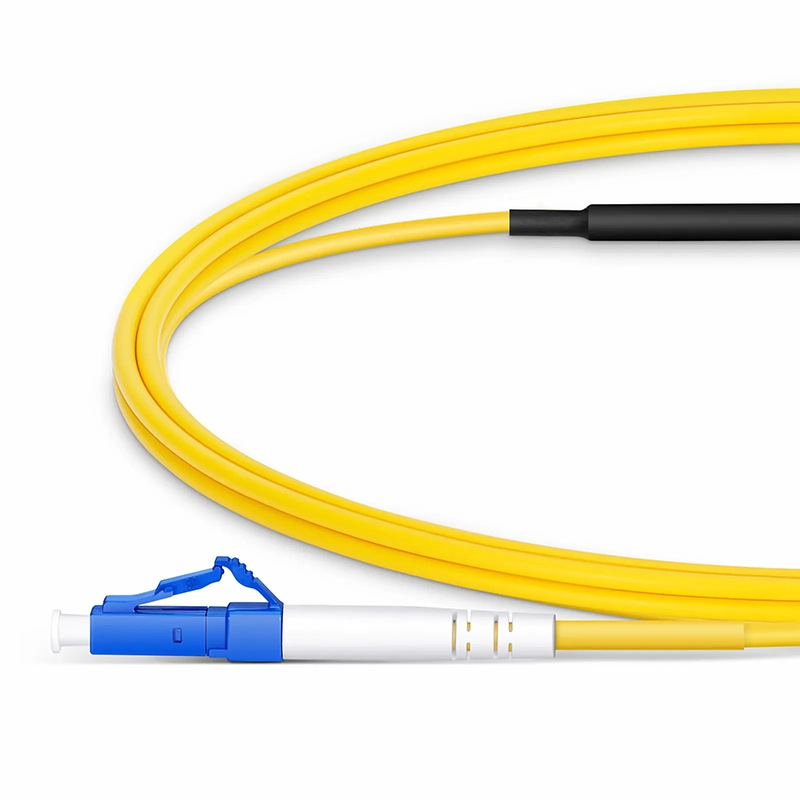 FyberOptix 1m (3ft) LC to LC UPC Simplex OS2 Single Mode Fiber Optic Testing Cable with 15 dB Attenuator