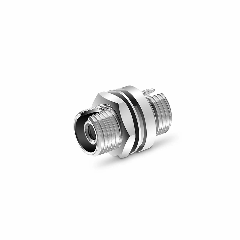 FyberOptix FC/APC to FC/APC Simplex OS2 Single Mode Metal Small D Fiber Optic Adapter/Coupler without Flange (10pcs/pack)