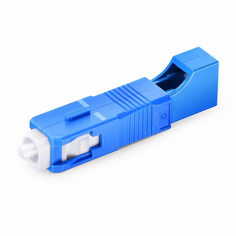 FyberOptix LC/UPC Female to SC/UPC Male Simplex OS2 Single Mode Fiber Optic Adapter/Coupler without Flange