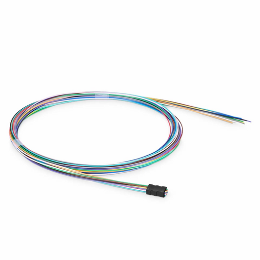 FyberOptix 12 Fibers Color-coded Fan-out Kit, for Flat Ribbon Cables, 1.2m (3.94ft) Tubing Length