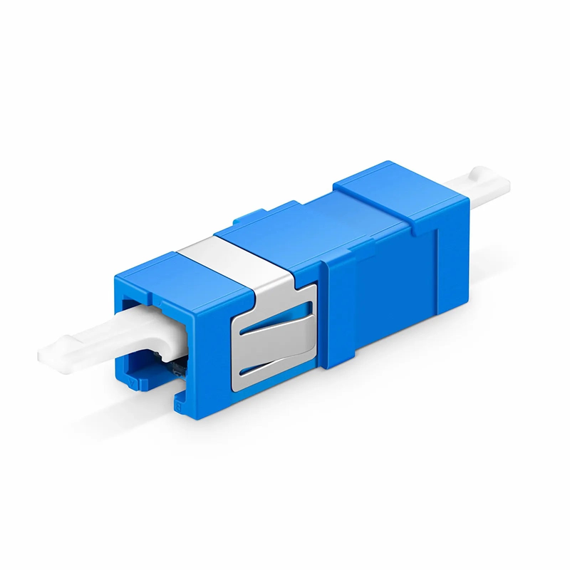 FyberOptix CSâ„¢/UPC to CSâ„¢/UPC Single Channel (2F) OS2 Single Mode Plastic Fiber Optic Adapter/Coupler without Flange