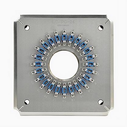 FyberOptix Polishing Fixture/Holder for LC/UPC 24(EX LC/UPC-20) Connectors (LC/UPC-24 Connector Jig)