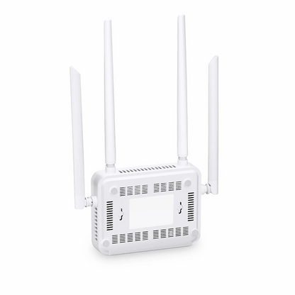 FyberOptix ONU1910-2G-W, XPON (GPON+EPON) ONU, with 1x PON, SC/UPC, 2x GE, 1x USB, and 4x External Antennas (1200M WiFi 5)