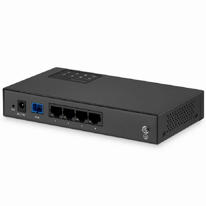 FyberOptix ONU1710-4G, XPON (GPON + EPON) SFU ONU with 1 x PON, 4 x GE