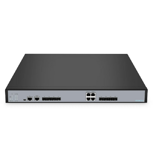 FyberOptix OLT3611-04GP4S, Layer 3 Feature 4-Port GPON OLT with 4 Ãƒâ€” Gigabit RJ45 and 4 Ãƒâ€” 10G SFP+ Uplink Ports, AC/DC Power Supply
