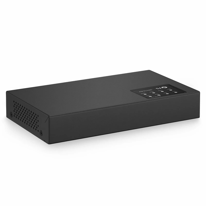 FyberOptix ONU1710-4G-P, XPON (GPON + EPON) SFU ONU with 1 x PON, 4 x GE PoE@55W