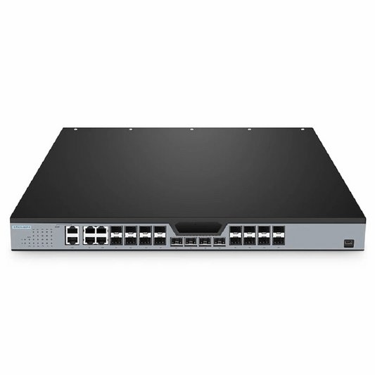 FyberOptix OLT3610-08GP4S, Layer 3 Feature 8-Port GPON OLT with 4 Ãƒâ€” RJ45/SFP Combo, 4 Ãƒâ€” 1G SFP and 4 Ãƒâ€” 10G SFP+ Uplink Ports, AC Power Supply, Broadcom Chip
