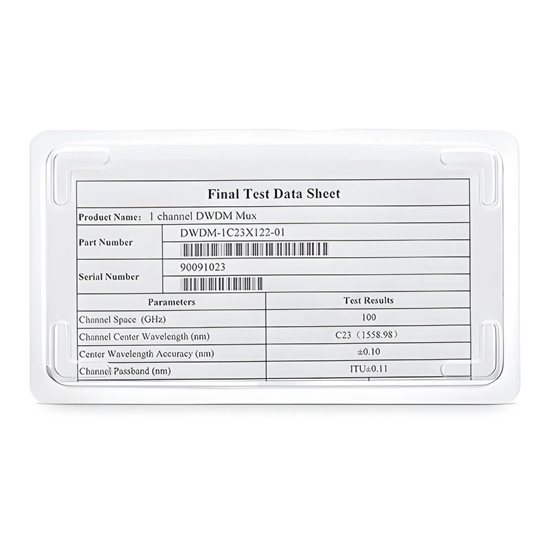 FyberOptix T1310/R1550nm Filter Wavelength Division Multiplexer, Steel Tube, SC/APC, 900ÃŽÂ¼m, 1.5m