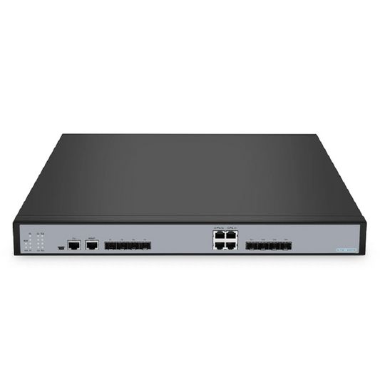 FyberOptix OLT3611-04GP4S, Layer 3 Feature 4-Port GPON OLT with 4 Ãƒâ€” Gigabit RJ45 and 4 Ãƒâ€” 10G SFP+ Uplink Ports, AC/DC Power Supply